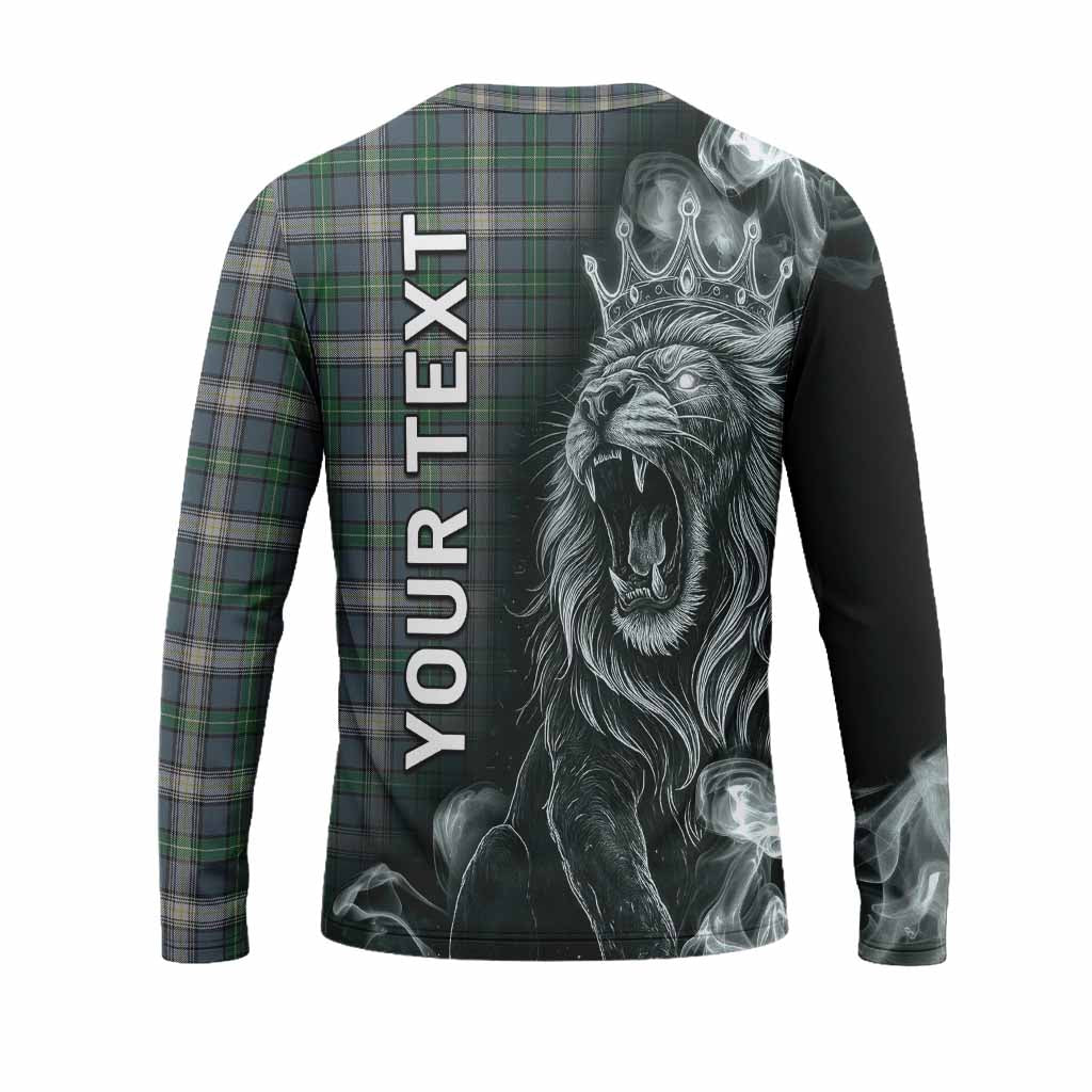 MacDowall (McDowall) Tartan Long Sleeve T-Shirt Roaring Lion Heritage