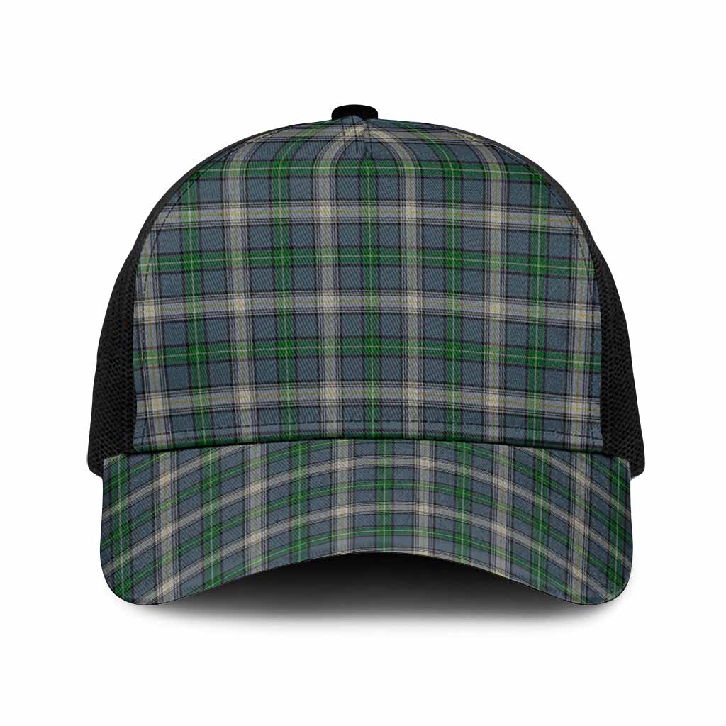 MacDowall (McDowall) Tartan Mesh Trucker Cap One Size (Adjustable) Black - Tartan Vibes Clothing