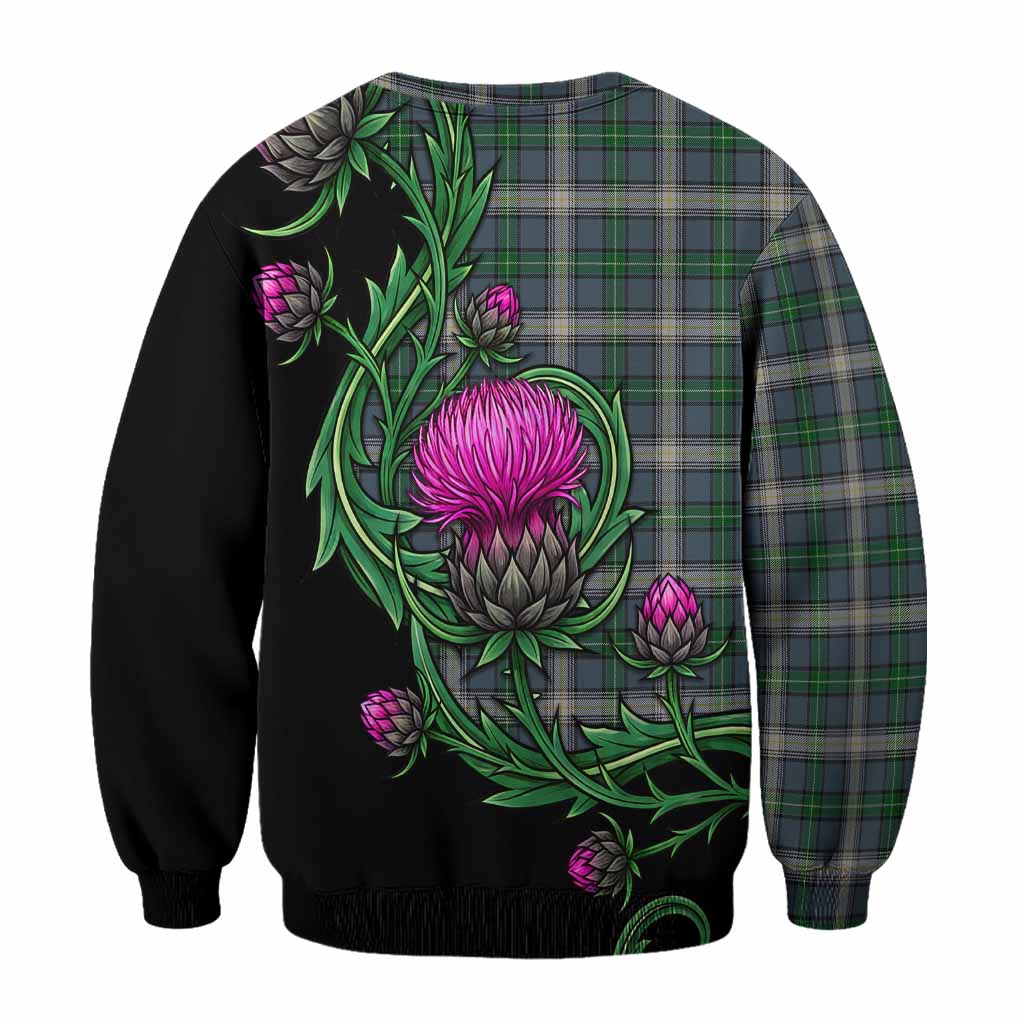 MacDowall (McDowall) Tartan Sweatshirt Resilient Scottish Thistle - Tartan Vibes Clothing
