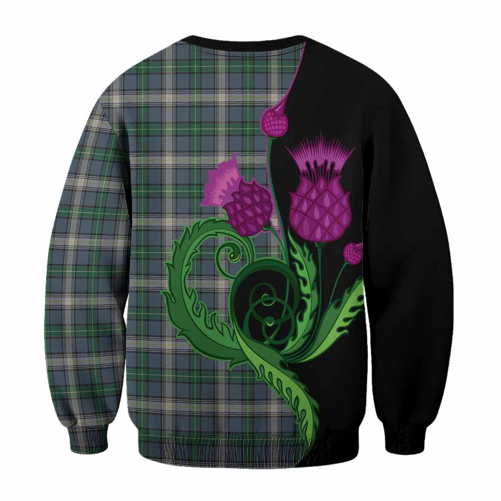 MacDowall (McDowall) Tartan Sweatshirt Traditional Scottish Thistle