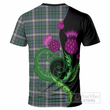 MacDowall (McDowall) Tartan T-Shirt Traditional Scottish Thistle