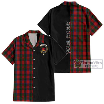 MacDuff (McDuff) Tartan Hawaiian Shirt with Family Crest and Half Of Me Style