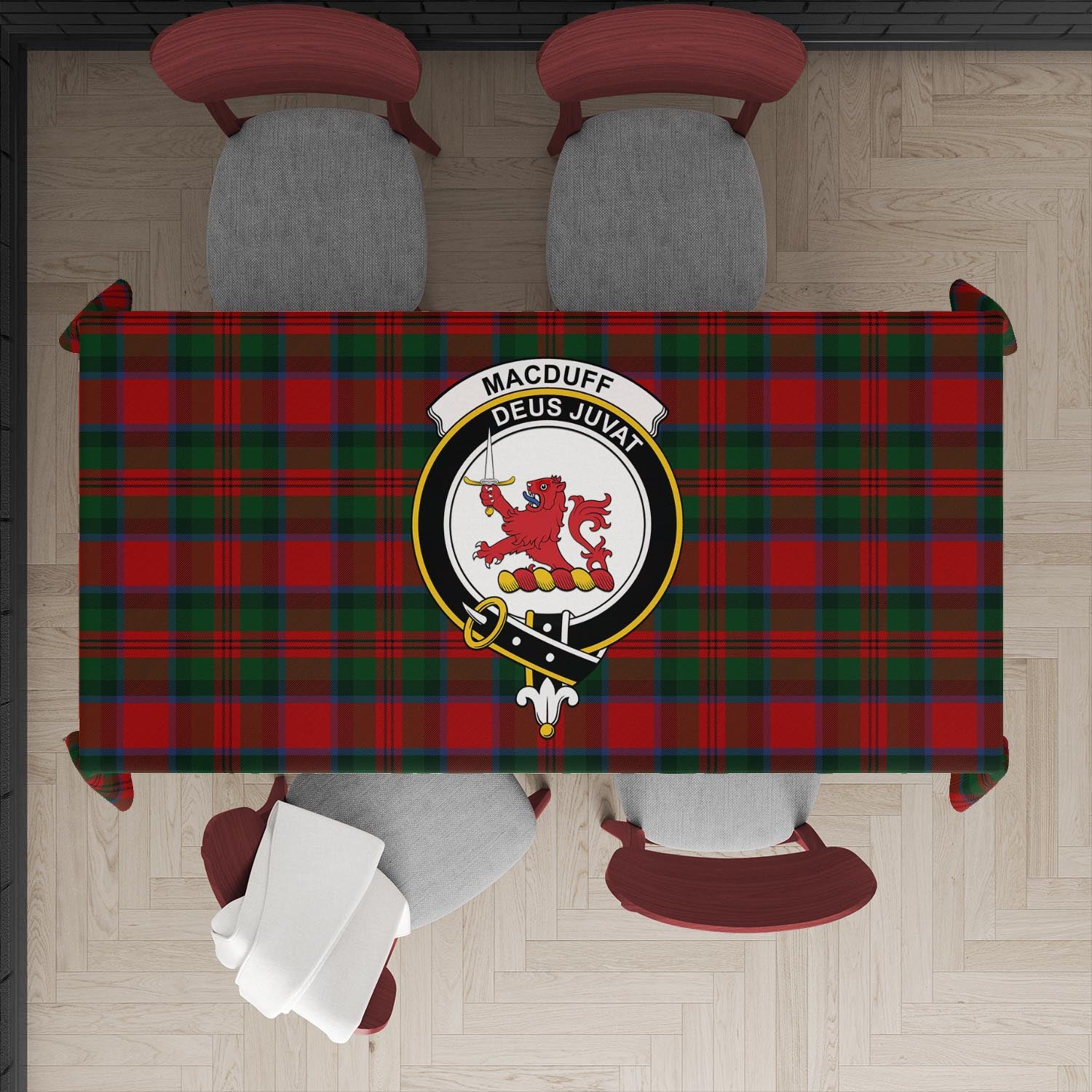 macduff-tatan-tablecloth-with-family-crest