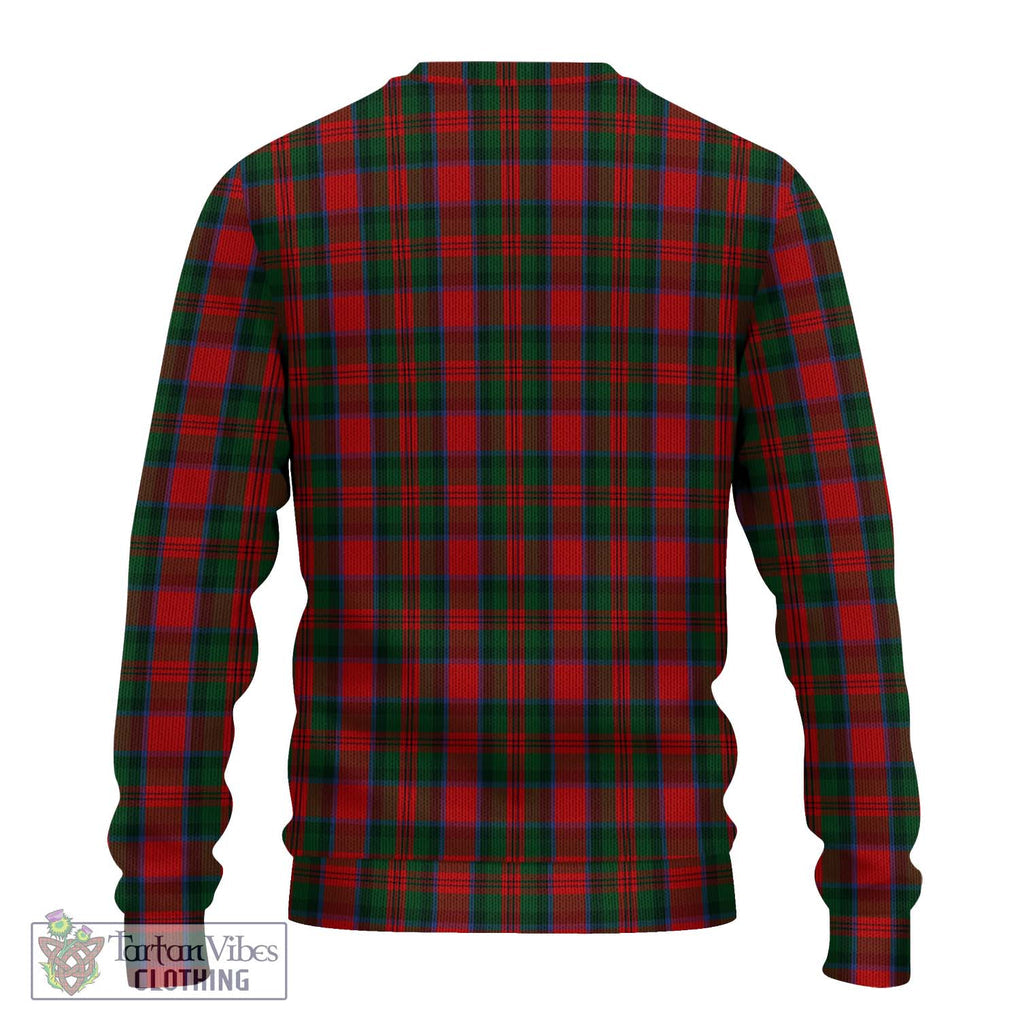 MacDuff (McDuff) Tartan Knitted Sweater with Family Crest DNA In Me Style - Tartanvibesclothing Shop