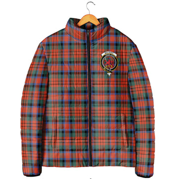 MacDuff Ancient Tartan Padded Jacket with Family Crest