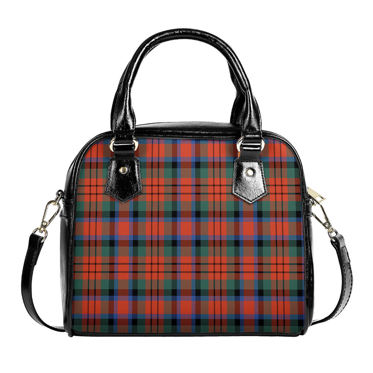 MacDuff Ancient Tartan Shoulder Handbags One Size 6*25*22 cm - Tartanvibesclothing
