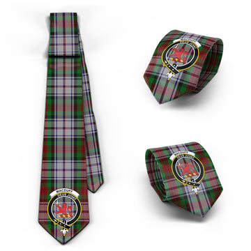 MacDuff Dress Tartan Classic Necktie with Family Crest