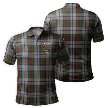 MacDuff Dress Tartan Men's Polo Shirt with Family Crest