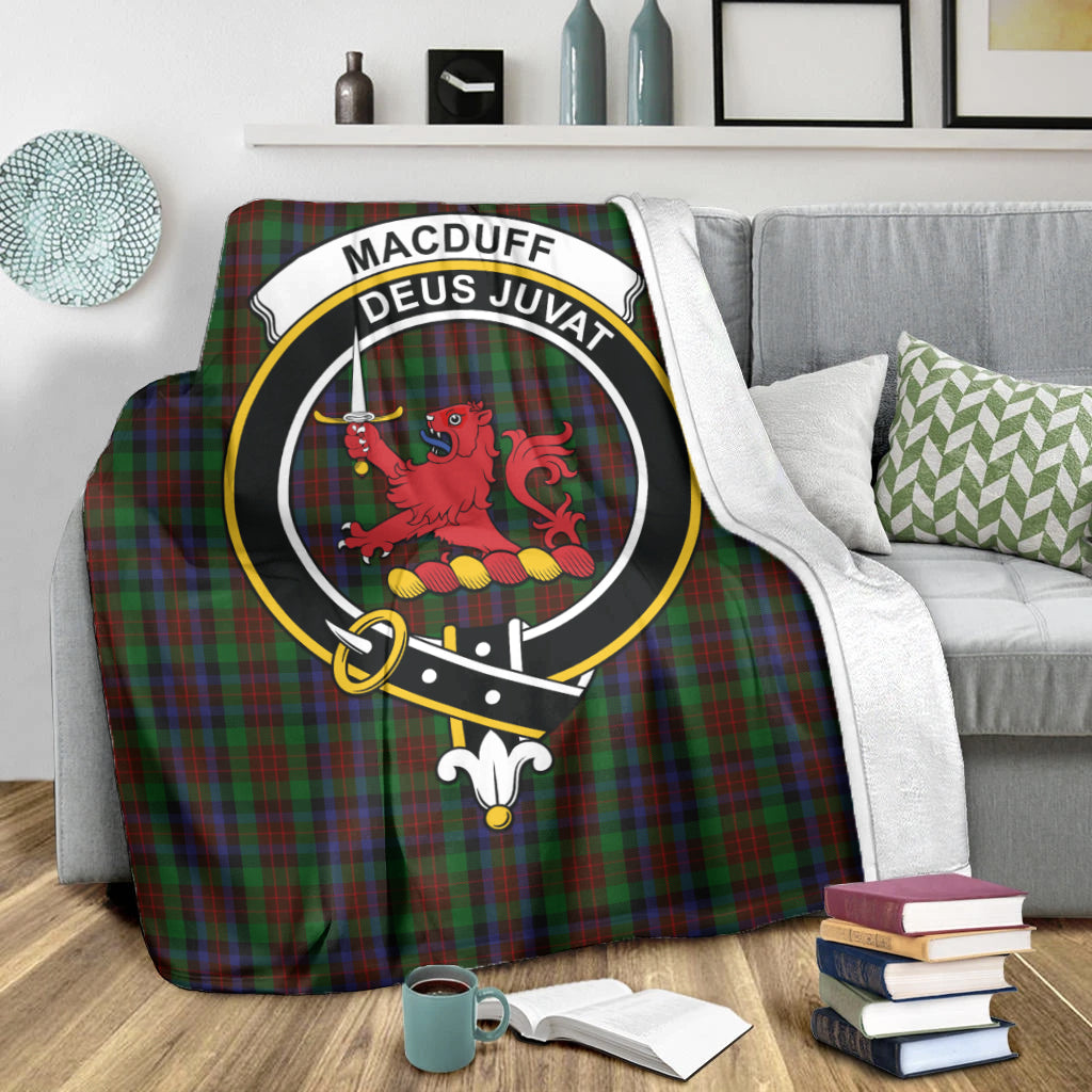 macduff-hunting-tartab-blanket-with-family-crest