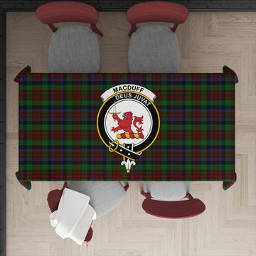 MacDuff Hunting Tatan Tablecloth with Family Crest