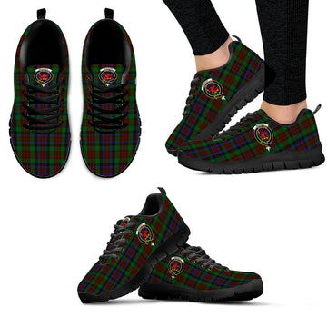 MacDuff Hunting Tartan Sneakers with Family Crest
