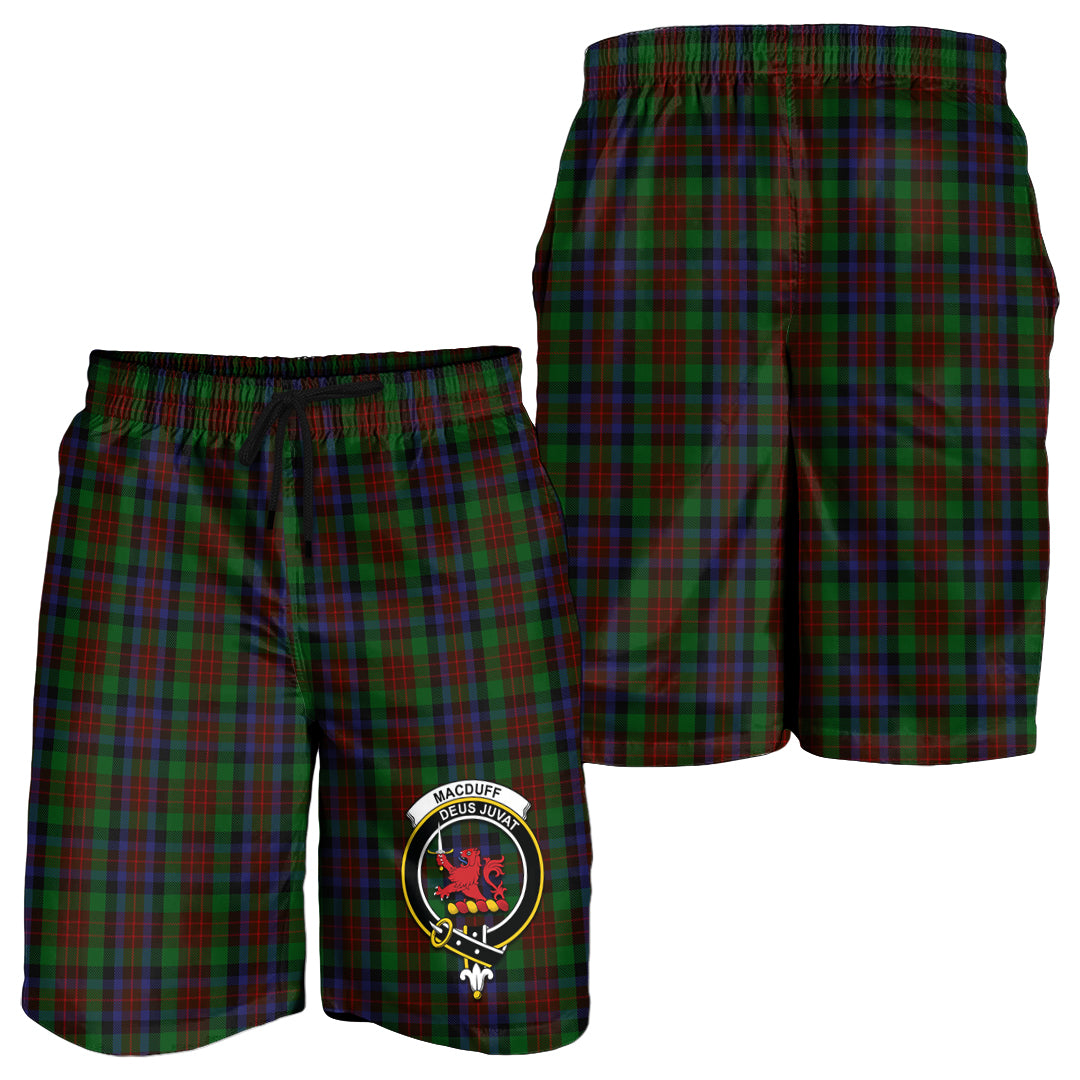 macduff-hunting-tartan-mens-shorts-with-family-crest