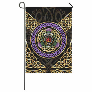 MacDuff (McDuff) Clan Crest Garden Flag Celtic Scottish Thistle