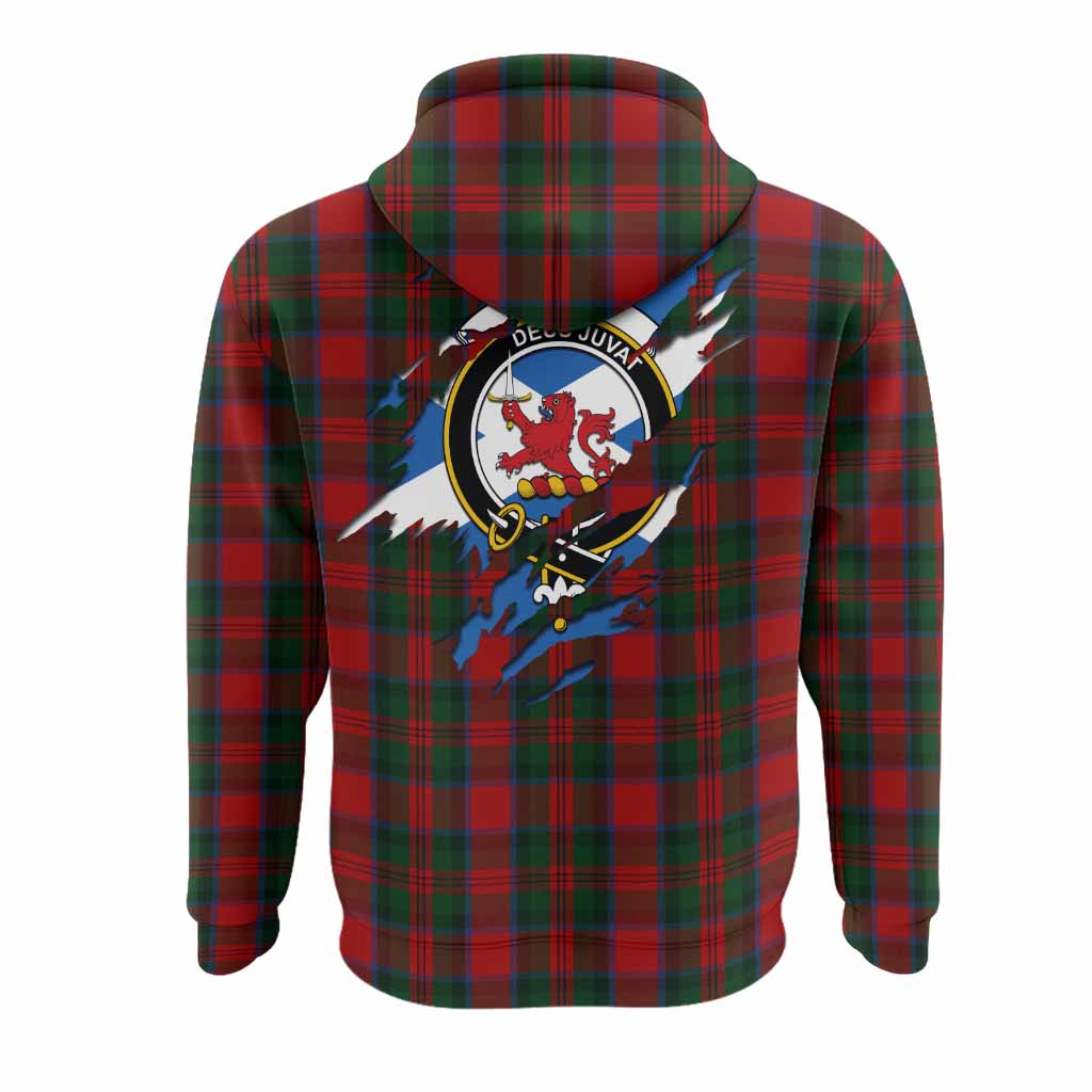 MacDuff (McDuff) Clan Crest In Me Tartan Hoodie Scotland Flag Style