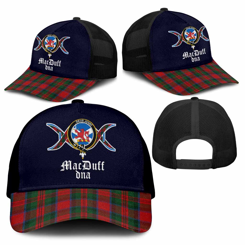 MacDuff (McDuff) Clan DNA Tartan Mesh Trucker Cap - Tartan Vibes Clothing
