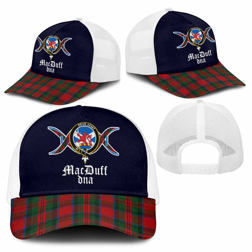 MacDuff (McDuff) Clan DNA Tartan Mesh Trucker Cap - Tartan Vibes Clothing