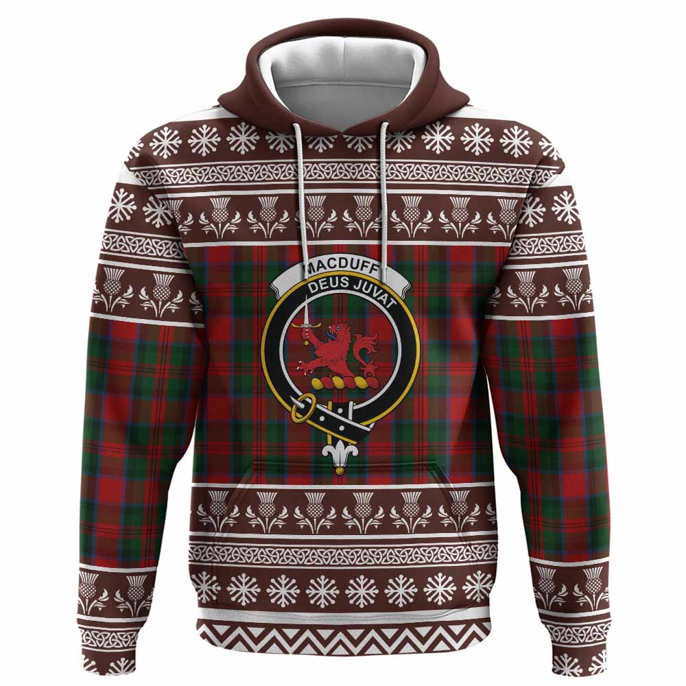 MacDuff (McDuff) Clan Tartan Christmas Hoodie with Family Crest - Tartan Vibes Clothing