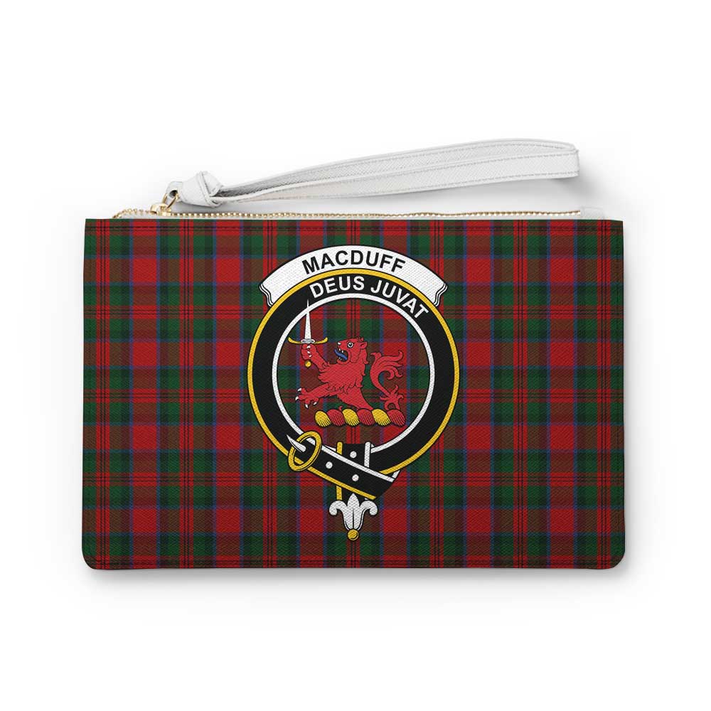 Tartan Vibes Clothing MacDuff (McDuff) Family Crest Tartan Clutch Bag
