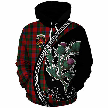 MacDuff (McDuff) Family Crest Tartan Cotton Hoodie Alba Thistle Inspired