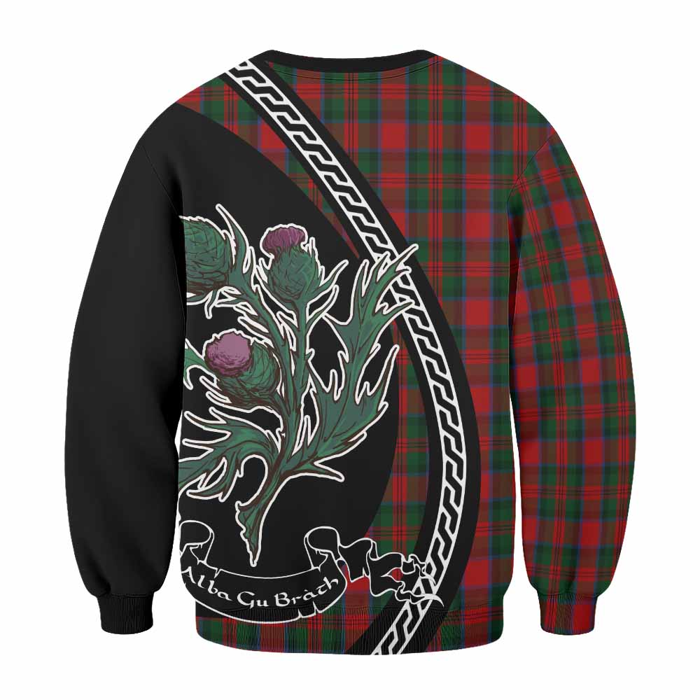MacDuff (McDuff) Family Crest Tartan Sweatshirt Alba Thistle Inspired - Tartan Vibes Clothing
