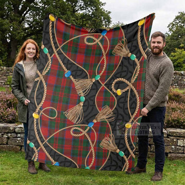 MacDuff (McDuff) Scottish Tartan Twisted Ropes Stylized Blanket - Tartan Vibes Clothing