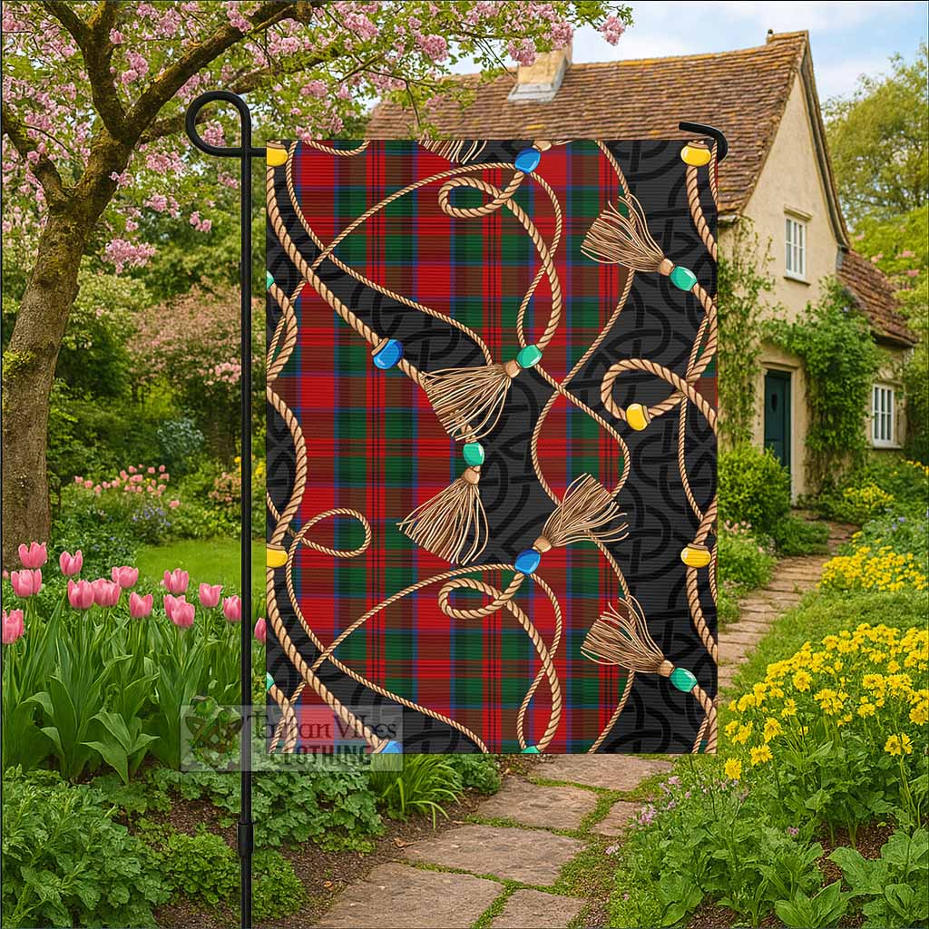 MacDuff (McDuff) Scottish Tartan Twisted Ropes Stylized Garden Flag - Tartan Vibes Clothing