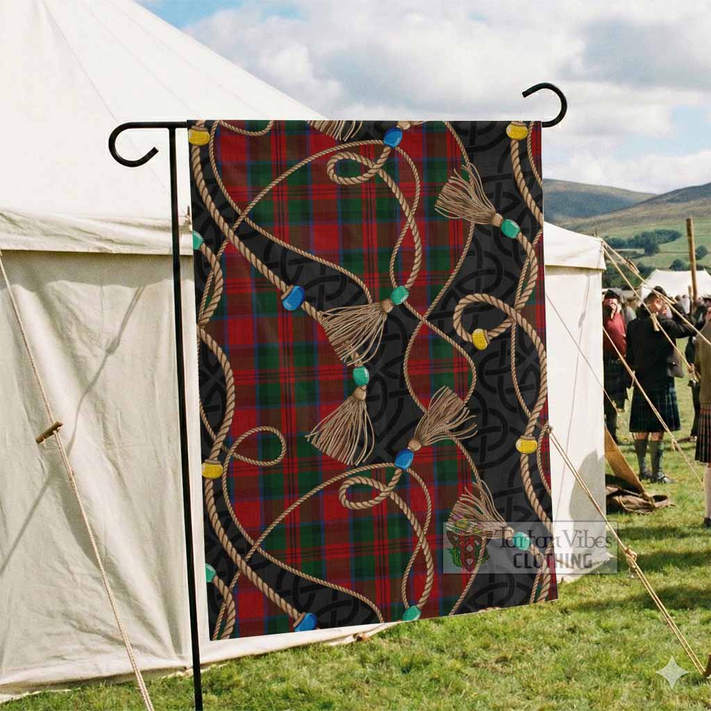 MacDuff (McDuff) Scottish Tartan Twisted Ropes Stylized Garden Flag - Tartan Vibes Clothing