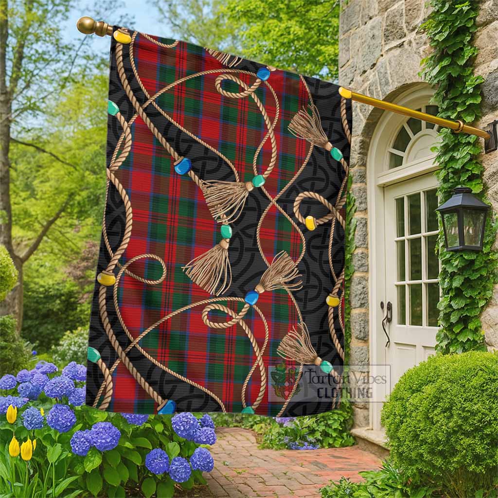 MacDuff (McDuff) Scottish Tartan Twisted Ropes Stylized Garden Flag - Tartan Vibes Clothing