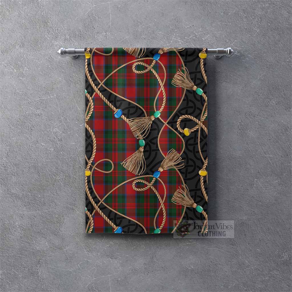 MacDuff (McDuff) Scottish Tartan Twisted Ropes Stylized Gonfalon Rectangle - Tartan Vibes Clothing
