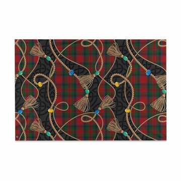 MacDuff (McDuff) Scottish Tartan Twisted Ropes Stylized House Flag