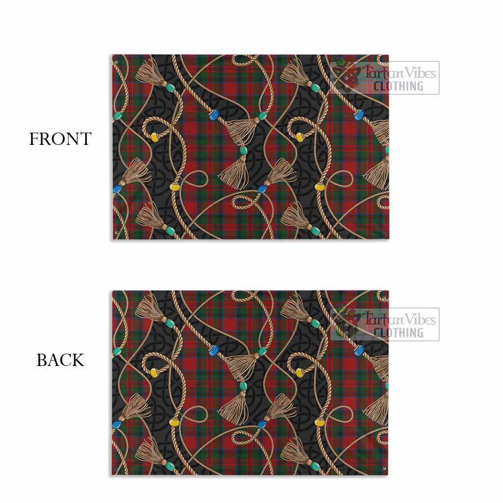 MacDuff (McDuff) Scottish Tartan Twisted Ropes Stylized House Flag