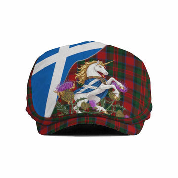 MacDuff (McDuff) Scottish Tartan Unicorn Heritage Flat Cap, Jeff Cap