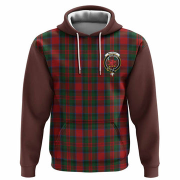 MacDuff (McDuff) Tartan Accent Hoodie with Family Crest