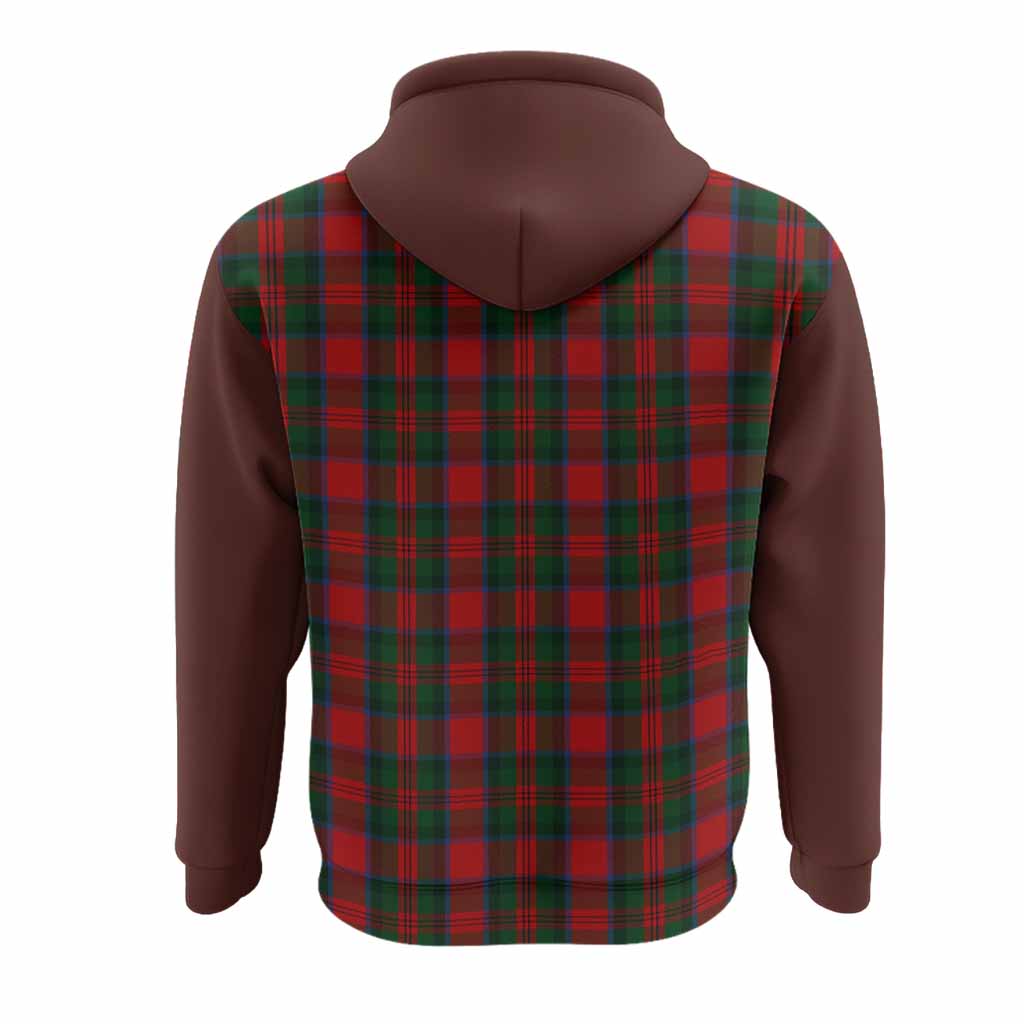 MacDuff (McDuff) Tartan Accent Hoodie with Family Crest