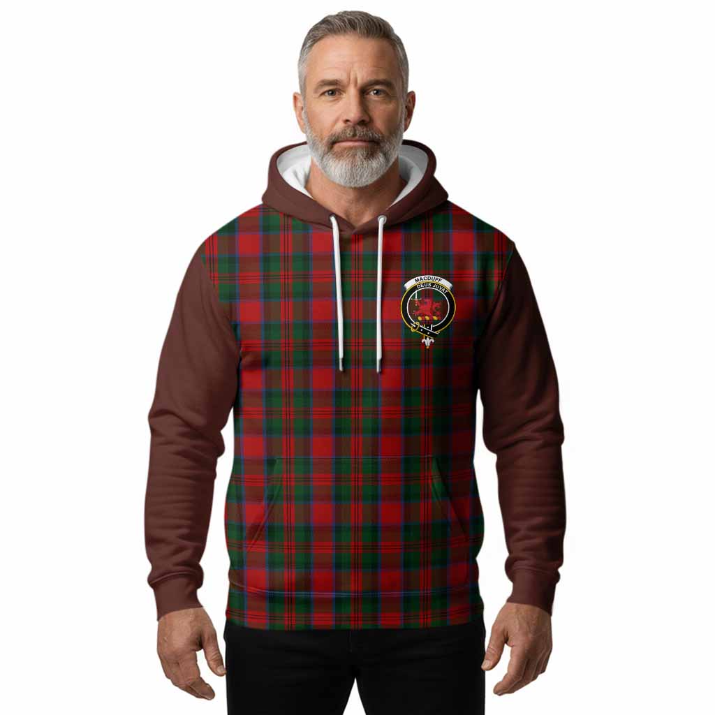 MacDuff (McDuff) Tartan Accent Hoodie with Family Crest