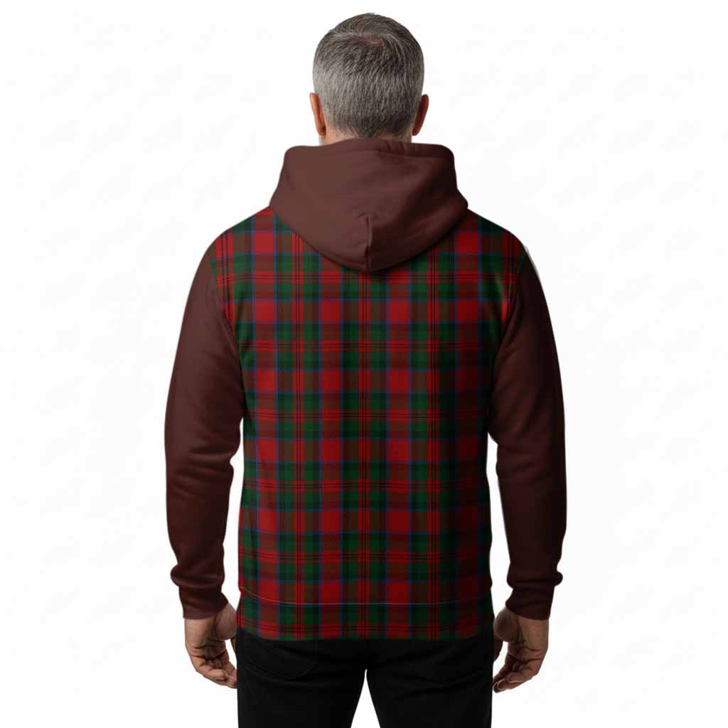 MacDuff (McDuff) Tartan Accent Hoodie with Family Crest