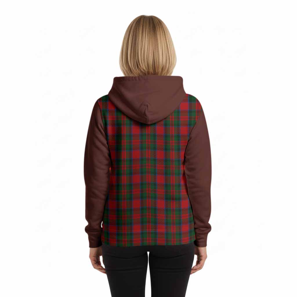MacDuff (McDuff) Tartan Accent Hoodie with Family Crest