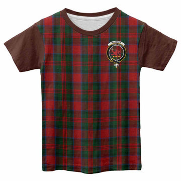 MacDuff (McDuff) Tartan Accent Kid T-shirt with Family Crest