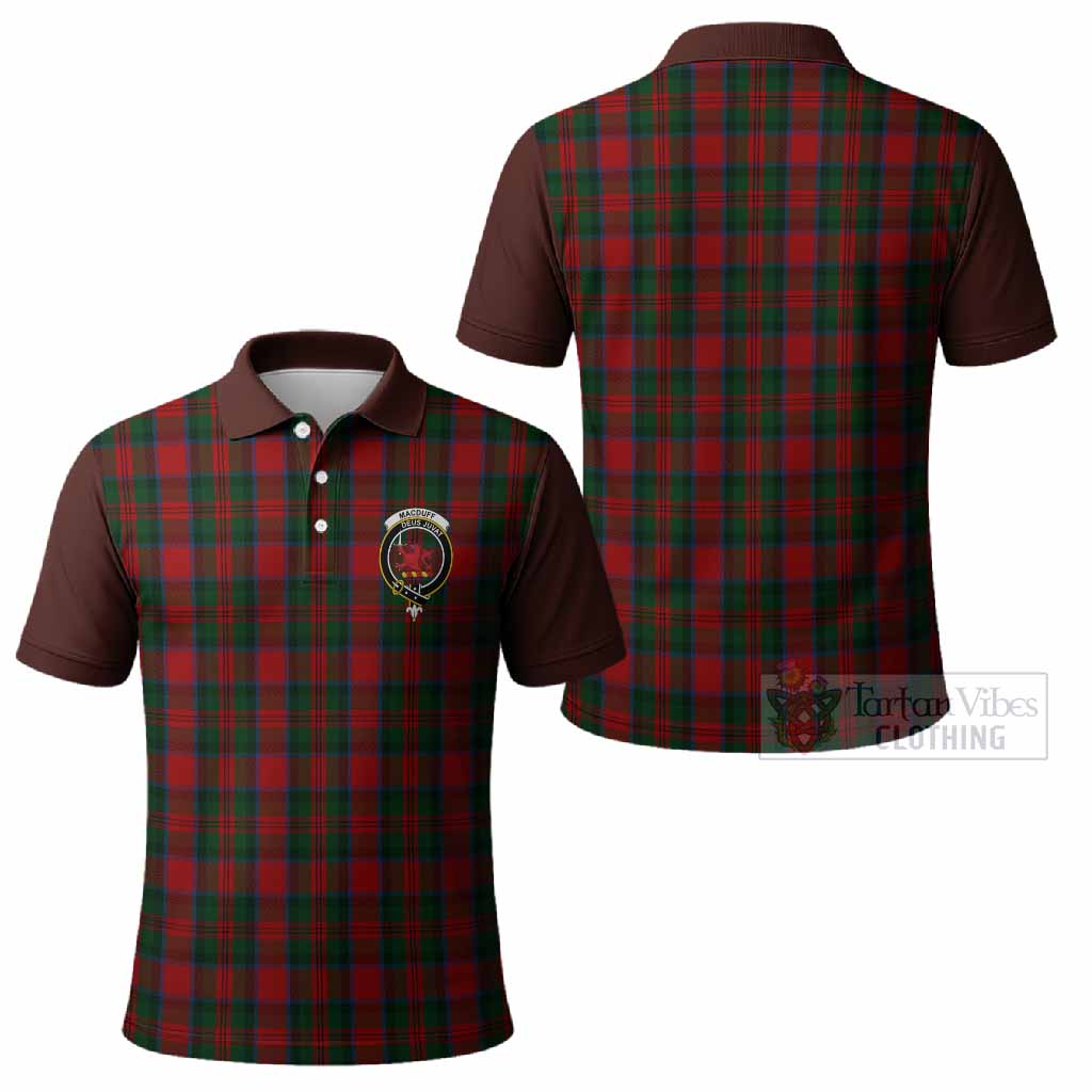 MacDuff (McDuff) Tartan Accent Polo Shirt with Family Crest