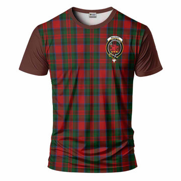 MacDuff (McDuff) Tartan Accent T-Shirt with Family Crest