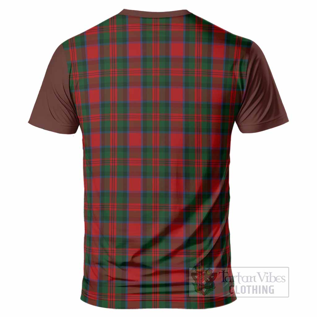 MacDuff (McDuff) Tartan Accent T-Shirt with Family Crest