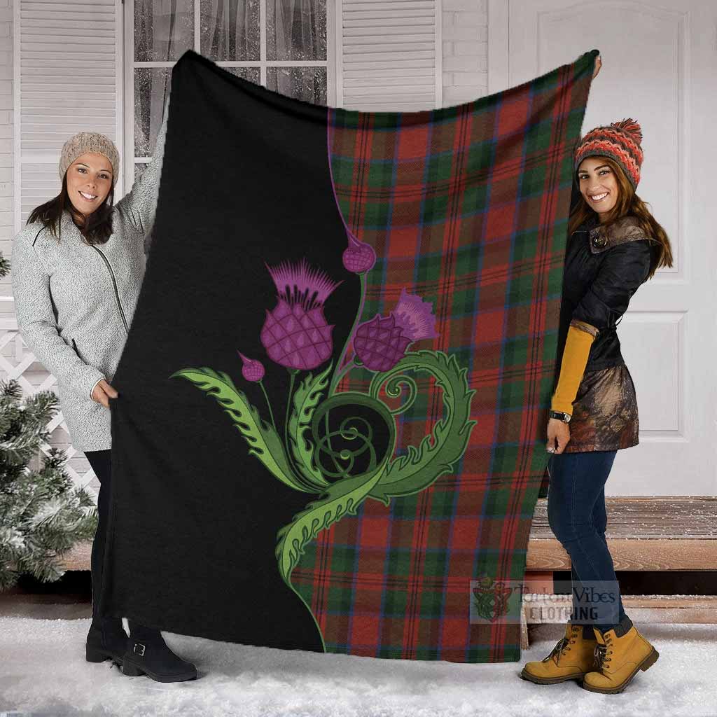MacDuff (McDuff) Tartan Blanket Traditional Scottish Thistle - Tartan Vibes Clothing