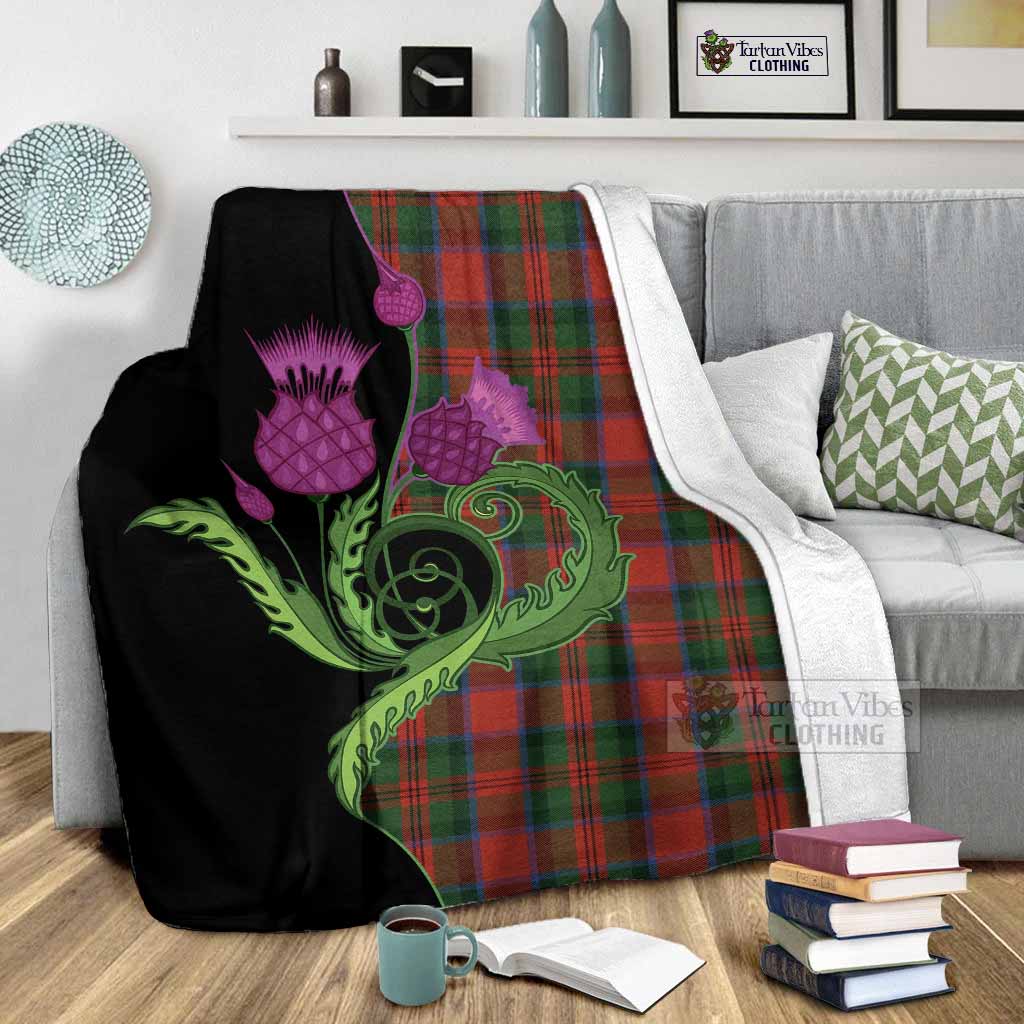 MacDuff (McDuff) Tartan Blanket Traditional Scottish Thistle - Tartan Vibes Clothing