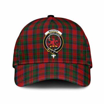 MacDuff (McDuff) Tartan Classic Cap with Family Crest