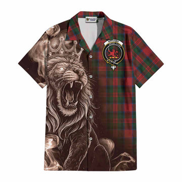 MacDuff (McDuff) Tartan Cotton Hawaiian Shirt Roaring Lion Heritage