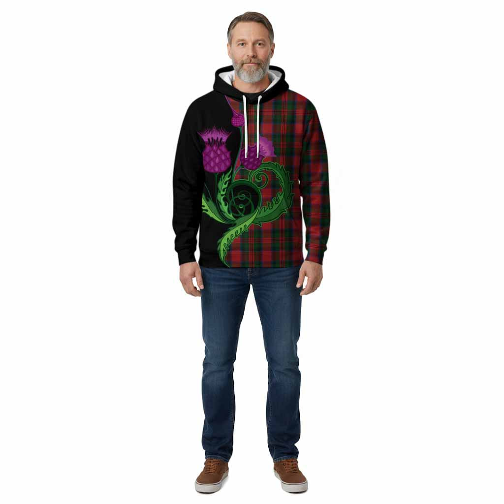 MacDuff (McDuff) Tartan Cotton Hoodie Traditional Scottish Thistle