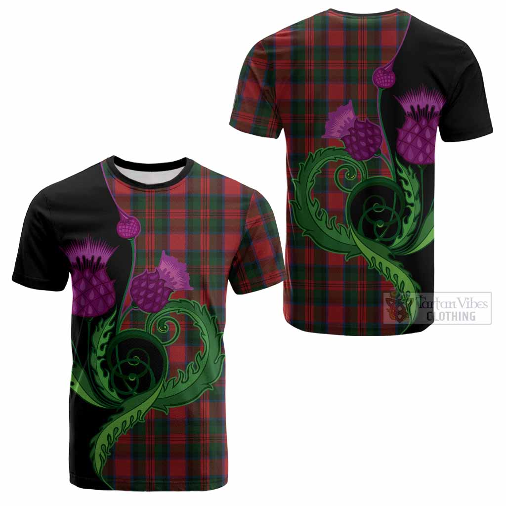 MacDuff (McDuff) Tartan Cotton T-shirt Traditional Scottish Thistle