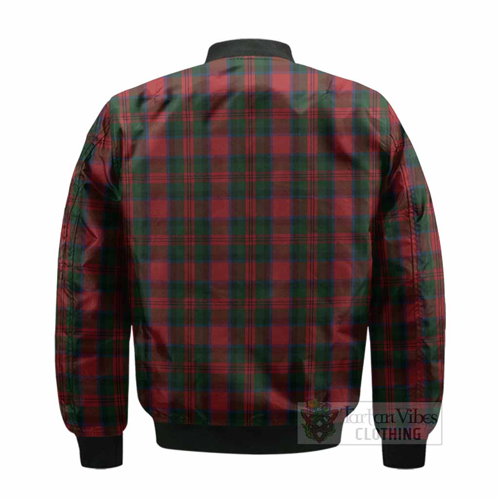 MacDuff (McDuff) Tartan Crest Bomber Jacket Ferocious Lion Style - Tartan Vibes Clothing