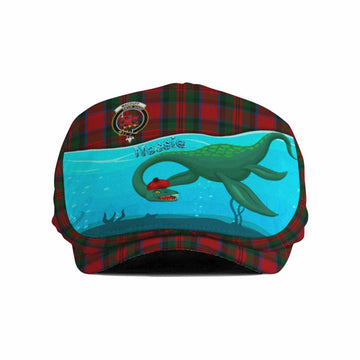 MacDuff (McDuff) Tartan Crest Flat Cap, Jeff Cap Nessie Under Water