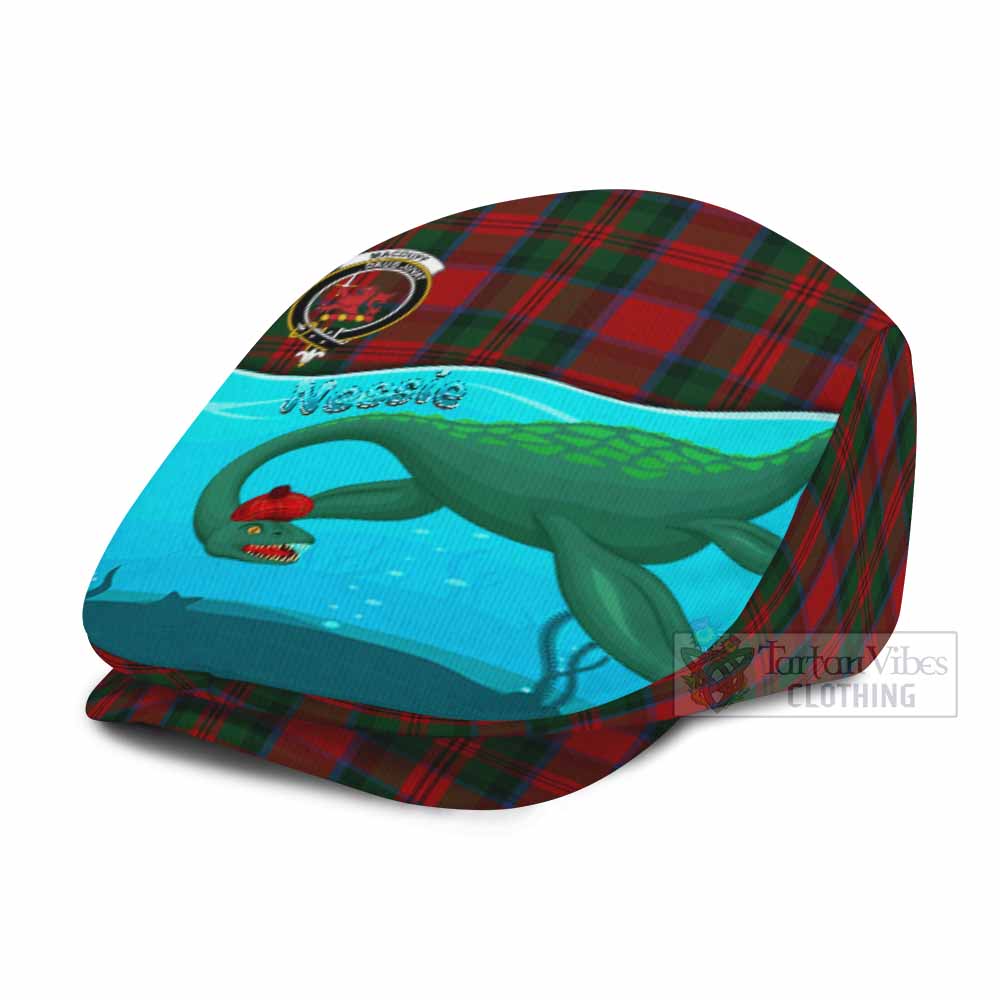MacDuff (McDuff) Tartan Crest Flat Cap, Jeff Cap Nessie Under Water - Tartan Vibes Clothing
